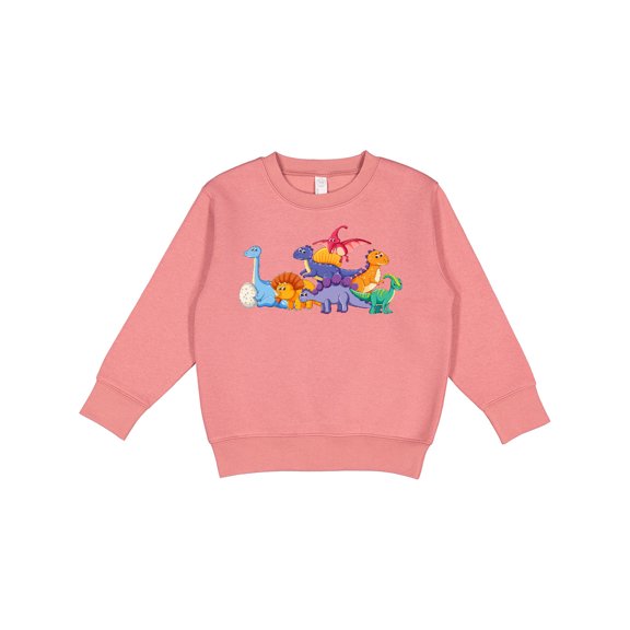 Inktastic Cute Dinosaurs Toddler Sweatshirt