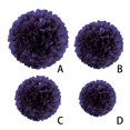 thumbnail image 4 of Conjunto de Bolas de Papel Púrpura Advancent de 7.8 Pulgadas con Pompón, 4 of 6