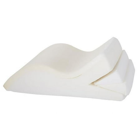 Bluestone 80-5138 Adjustable Leg Wedge Support Cushion with White Cover
