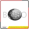 thumbnail image 6 of Engine Start Stop Push Button Cover Trim Carbon Fiber Black, 6 of 6