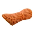 thumbnail image 2 of Orthopedic Memory Foam Lumbar Support Pillow Ergonomic Back Cushion 12.6"x9.4"x5.1" Removable Washable Cotton Cover Pressure Relief for Office Chair Car Seat Home Use, 2 of 6