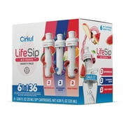 Cirkul LifeSip Flavor Cartridge Variety Pack, 6-Pack (2 Fruit Punch, 2 Blueberry Grape, 2 Watermelon)