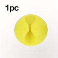 thumbnail image 1 of 1/2/3/5/10/20 Pcs Silicone Cable Organizer, Data Cable Storage And Finishing Buckle,, 1 of 5
