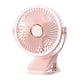 thumbnail image 2 of Ventilador de escritorio con clip y luz nocturna - USB recargable, ajustable de 3 velocidades, giro de 720°, funcionamiento silencioso para oficina en casa y refrigeración personal, 2 of 4