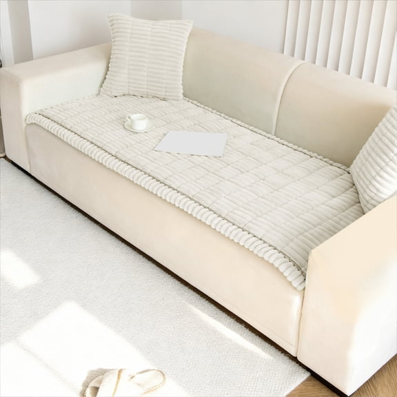 Luxury Pet Couch Cover, Super Soft and Non-Slip Washable Sofa Protector for Dogs