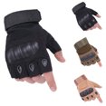 thumbnail image 3 of Guantes tácticos para hombres y mujeres, ciclismo de medio dedo, fitness, dedos faltantes, fuerzas especiales, recuerda escalar montañas, al aire libre, antideslizantes, resistentes al desgaste, 3 of 4