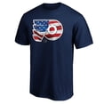 thumbnail image 2 of Men's Navy Philadelphia Flyers Banner Wave Logo T-Shirt, 2 of 3