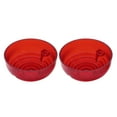 thumbnail image 3 of 2pcs Lens Cover Side Light Lenses Cover Tail Brake Light Lens Replacement for Land Rover Defender 90 110, Red, 3 of 6