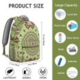 thumbnail image 6 of Bold Mantra Statement Backpack - High Visibility Interior School Organizer, Easy-Find Pocket Bookbag Gift for Early Classes, 6 of 6