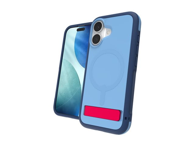 ZAGG Sedona Snap - Back cover for cell phone - with kickstand - MagSafe compatibility - graphene - royal ember - for Apple iPhone 17