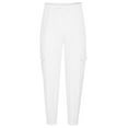 thumbnail image 4 of xiaxaixu Men Cargo Pants, Elastic Waist Drawstring Solid Loose Casual Pants Trousers with Pockets, 4 of 7