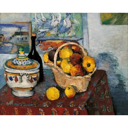 Still Life With Soup Tureen Canvas Art - (24 x 18)