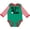 Green and Red, variant on Inktastic My 1st Golf Season Boys Long Sleeve Baby Bodysuit