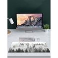 thumbnail image 3 of 1pc Large Gray Forest Pattern Desktop Gaming Mouse Pad For Laptop/Pc Office Use, 3 of 5