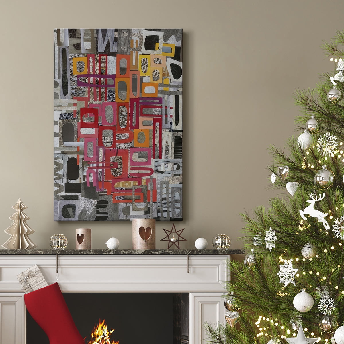 Christmas in the Sierras III- Gallery Wrapped Canvas