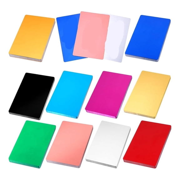 1 set * metal business cards-As Shown