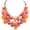 NK_10619, variant on 2 Layer Statement Necklace Chunky Beaded Fashion Necklace for Women Gifts