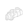 thumbnail image 2 of Brake Master Cylinder, 2 of 3