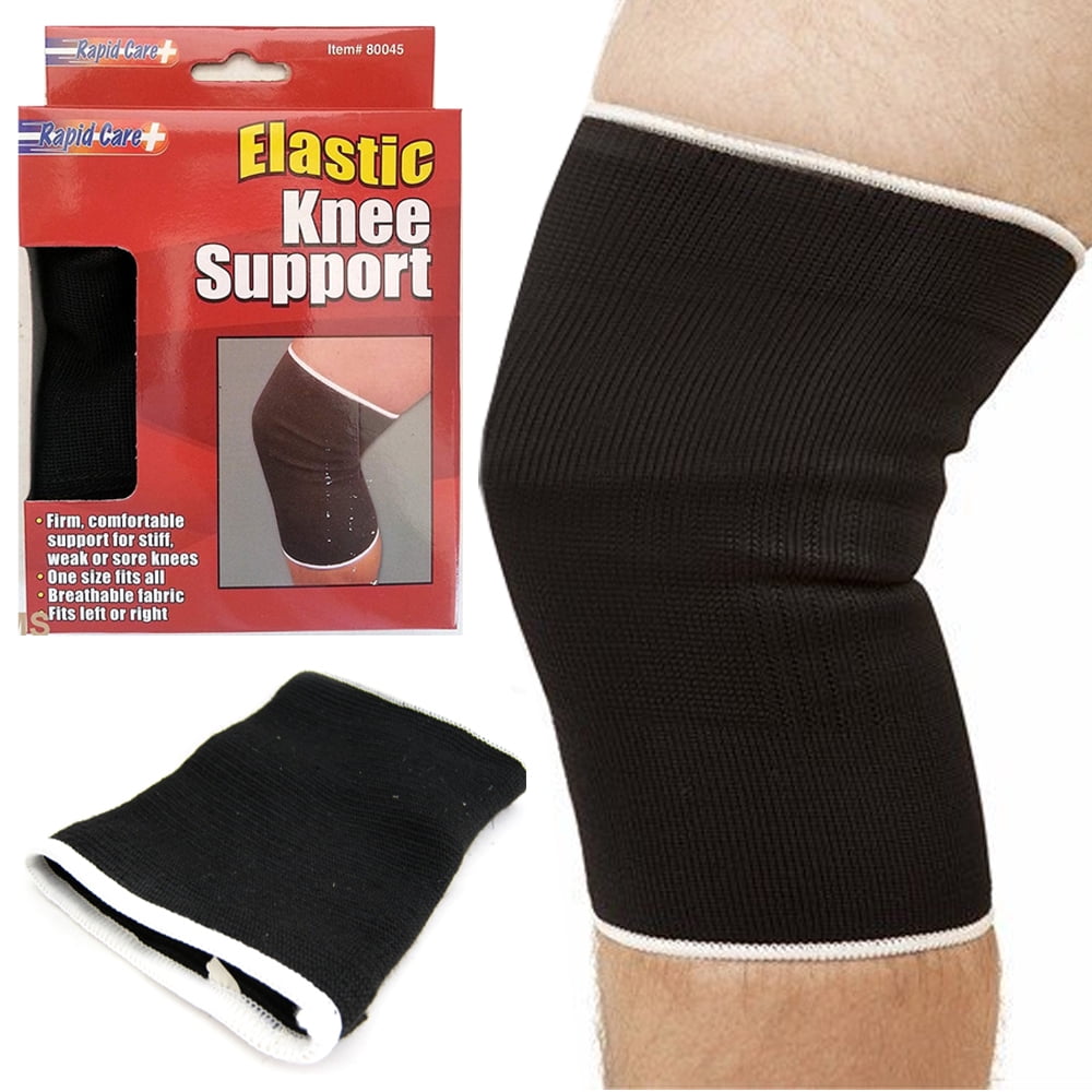 Elastic Fabric Basketball Sports Protective Gear Knee Support Pads Leg Sleeves 