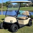 thumbnail image 2 of Uorisanigo Beach Starfish Golf Cart Seat Cushion Cover Golf Cart Seat Covers Club Car Durable Car Accessories Universal Fit for All EZGO, Yamaha, Icon and More 2-Seat, 2 of 7
