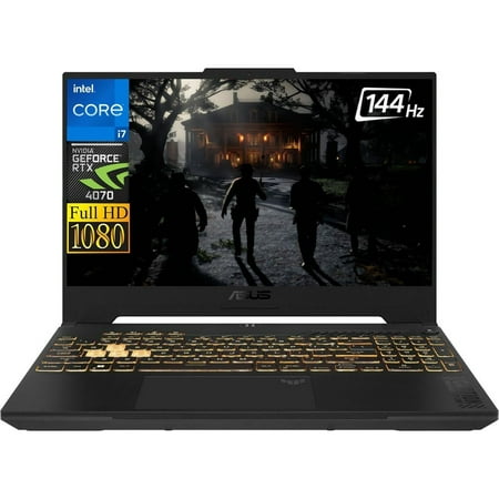 ASUS TUF 15.6" Gaming Laptop, Intel Core i7 12700H, 32GB RAM, 2TB SSD, NVIDIA GeForce RTX 4070, Windows 11 Home