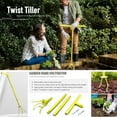thumbnail image 3 of Adjustable Hand Tiller Garden Claw Twist Tiller Cultivator Tiller Soil Lawn Aerator Areator Loosen, Rototiller, Garden Tools. (Garden Soil Grabber), 3 of 6