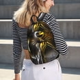 thumbnail image 5 of Goofa The Nightmare Before Christmas Pattern Durable Canvas Daypack - High-Quality Vintage Backpack, Compact & Versatile for Travel and Everyday Use-Small, 5 of 5