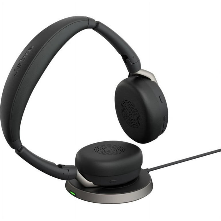 Jabra Evolve2 65 Flex Black Wireless Bluetooth Headset, Link 380c, UC Stereo (26699-989-899-01) - Walmart.com Jabra Evolve2 65 Flex Black Wireless Bluetooth Headset, Link 380c, UC Stereo (26699-989-899-01) - Walmart.com