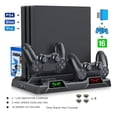 thumbnail image 1 of Base Vertical Enfriadora Cargador Controles Ps4 Slim Y Pro, 1 of 4