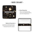 thumbnail image 5 of Yiaed Casino Print Tissue Box Cover, PU Leather Decorative Organizer for Tabletop, Bathroom, Car, Office Creative Decorative, 5 of 7