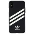 thumbnail image 2 of Adidas 3-Stripes Samba Snap Case for iPhone XS / X - Black / White Stripes, 2 of 3