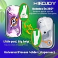 thumbnail image 3 of Refillable dental floss stick dispenser, dental floss stick dispenser, portable dental floss stick box (20-pack), 3 of 4