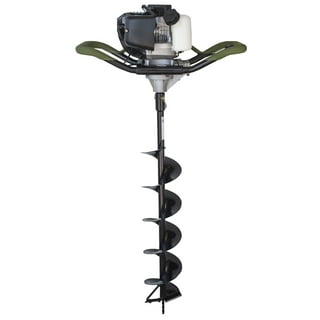 XtremepowerUS 55cc Engine EPA w/ 8 Inch Bit Ice Fishing Auger Bit 