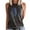 Gray, variant on Babysbule Womens Tank Tops Summer Women's Sleeveless Summer Casual Tops Round Neck Printing Sleeveless Vest Tops