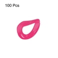 thumbnail image 3 of Unique Bargains Acrylic Link Rings, 35mm Quick Linking Clips Hooks for DIY Rose Red 100Pack, 3 of 5