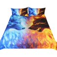 thumbnail image 1 of Juego de Cama de Poliéster Amonsee Con Funda de Almohada Suave Funda Nórdica 2 fundas de almohada 1 funda nórdica, 1 of 8