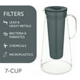 thumbnail image 3 of LifeStraw Home 7 Cup Water Filter Pitcher, Removes + 30 Contaminants, Gray, 3 of 13