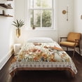 thumbnail image 4 of Vintage Mushroom Large Tapestry for Bedroom Wall Hanging Tapestry,Spring Floral Retro Art Pastoral Botanical Ceiling Backdrop Tapestries Poster Blanket Wall Decor for Living Room 100" x 59", 4 of 8