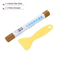 thumbnail image 3 of Uxcell Wood Filler Sticks Wood Furniture Scratch Repair Touch Up, Wood Brown, 3 of 7