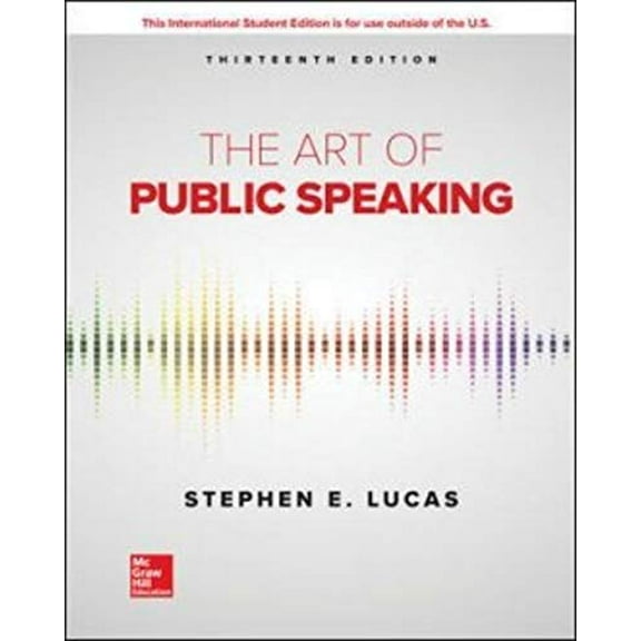 Pre-Owned The Art of Public Speaking (Hardcover) by Paul Lucas, Stob