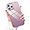 Pink, variant on Compatible with iPhone 14 Pro Case Glossy Hard Electroplating Case Cute Women Girls Makeup Mirror Case Slim Soft Bumper Camera Lens Protection Screen Protector Shockproof Cover, Purple