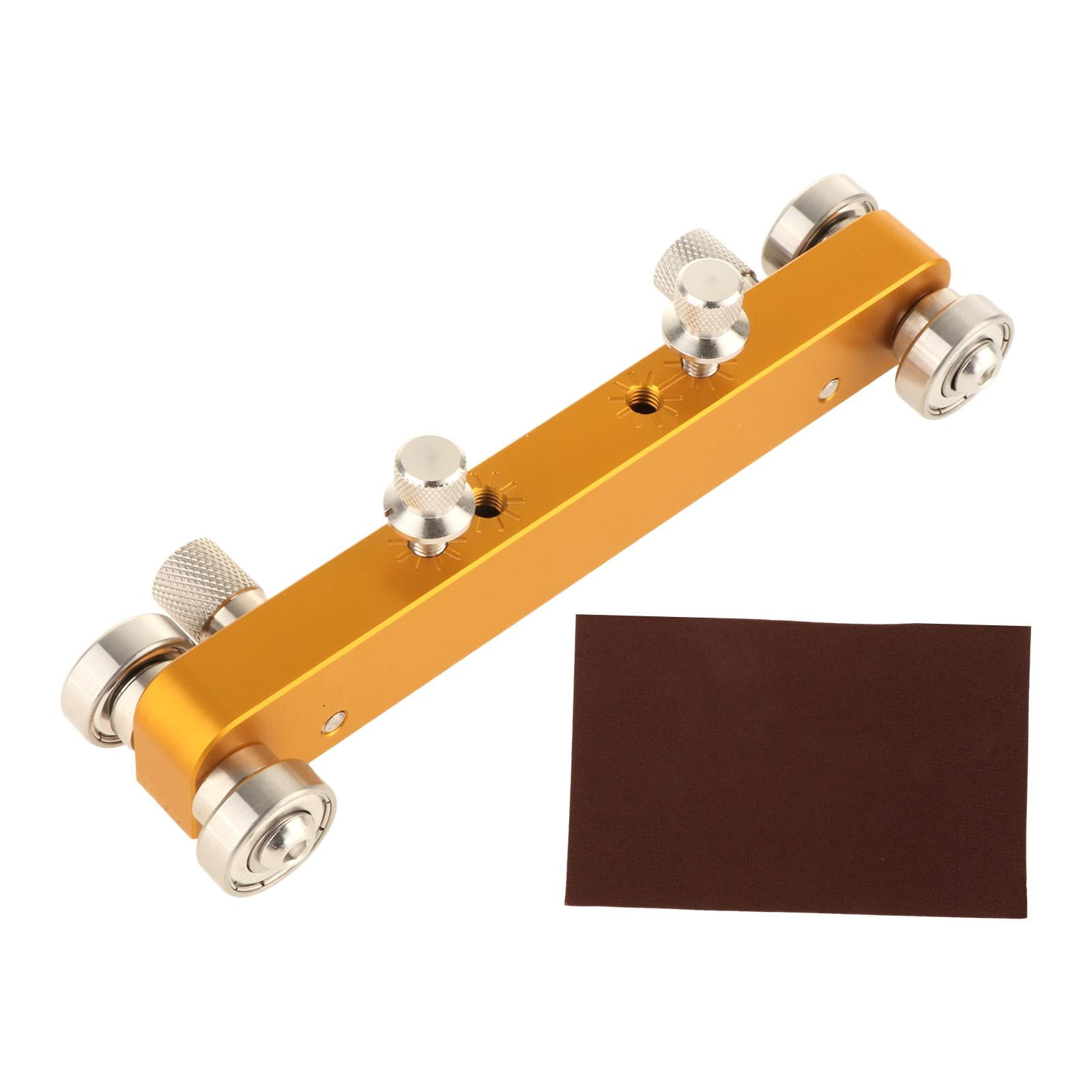 Luthier Guitar Tool Bridge Nut Sander Aluminum Alloy Precision for Electric Acoustic Classical Repairs
