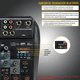 thumbnail image 5 of Audio Sonido Tarjeta Consolas de Sonido Audio Mixer Usb Bluetooth Belug, Negro, 5 of 5