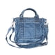 thumbnail image 1 of Bolsa de hombro de mezclilla para mujer, Bolsa de moda informal suave para estudiante (azul claro) Tmvgtek Para Estrenar, 1 of 9