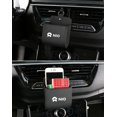 thumbnail image 2 of Suitable for Weilai Leather Multi-model Car Air Outlet Storage Bag Car Air Conditioning Trash Storage Box (Black), 2 of 4