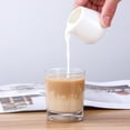 thumbnail image 3 of 10 Pack Classic Ceramic Creamer Set, Mini Porcelain Milk Pitcher, White (without Handle), 50ml, 3 of 7