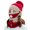 Wine Red, variant on Women Autumn Winter Warm Knitted Beanie Cap Face Cover Neck Scarf Outdoor Set