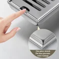 thumbnail image 4 of Stainless Steel Floor Drain 20-60CM Square Waste Filter Brushed Bathroom Drainage Anti-odor Shower Strainer Shower Drains (side 8.5x60cm), 4 of 7