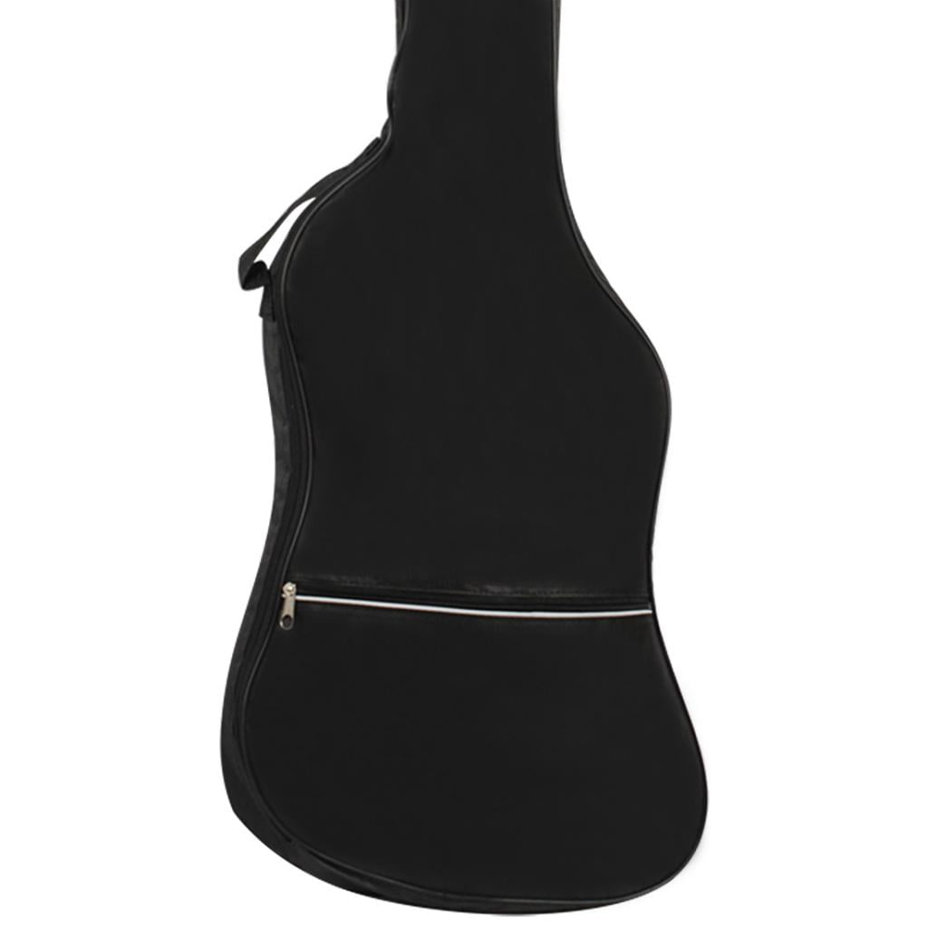 LeeQinersw Adjustable Double Straps Padded Electric Bass Guitar Gig Case Soft Case Backpack