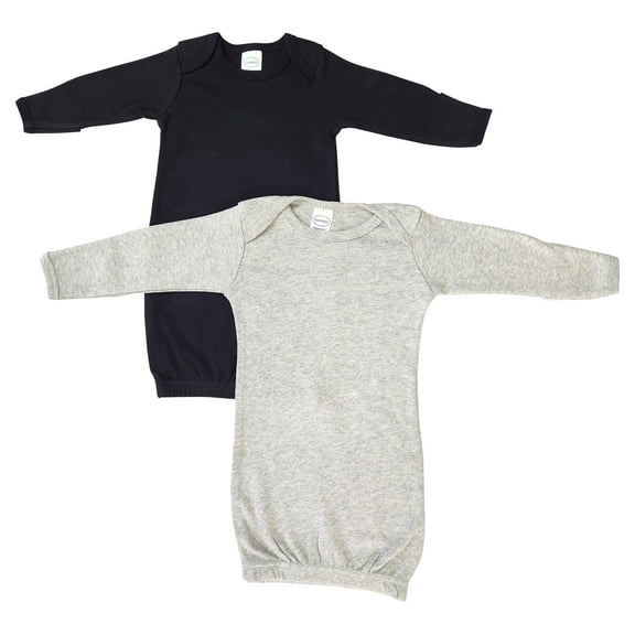 Bambini Layette Unisex Newborn Baby 2 Piece Gown Set